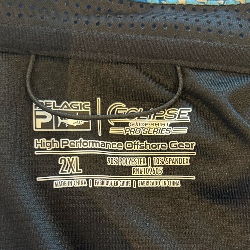 Pelagic Eclipse Guide Shirt High Performance Offs… - image 7